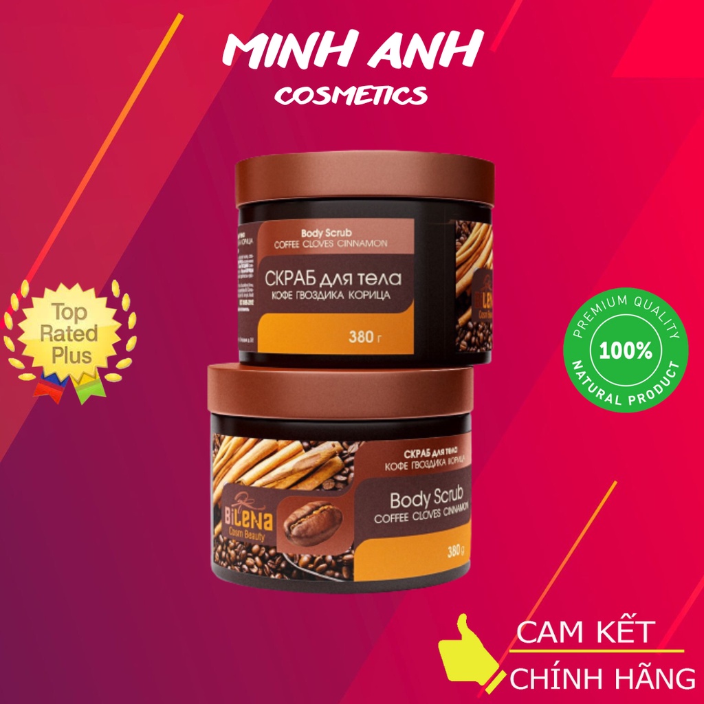 Tẩy da chết body quế hồi của Nga phiên bản mới nhất