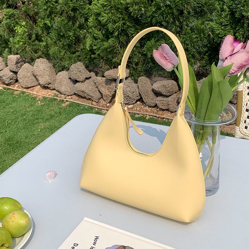 IELGY Túi Xách Màu Sắc Đơn Giản Thời Trang Hàn Quốc Cho Nữ