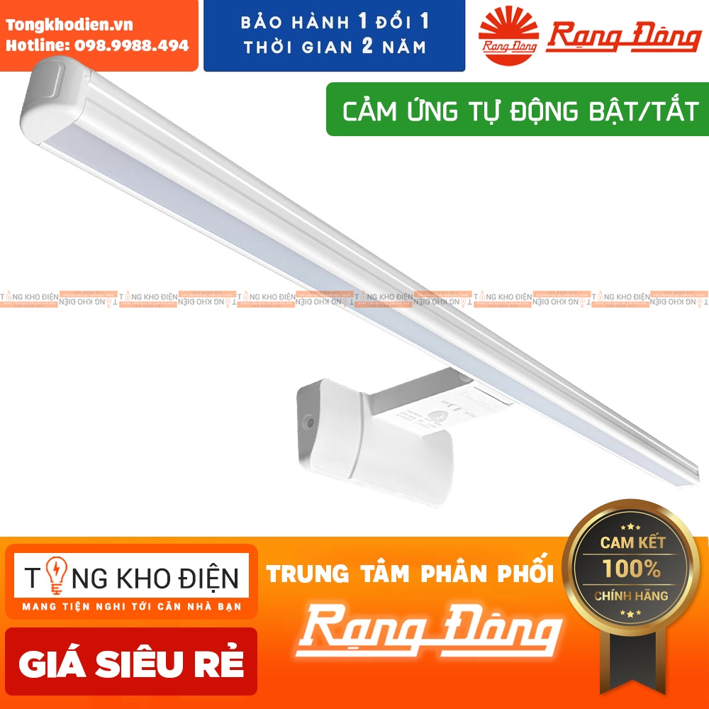 Đèn LED chiếu gương cảm biến Rạng Đông G04 PIR 8W [CHÍNH HÃNG]