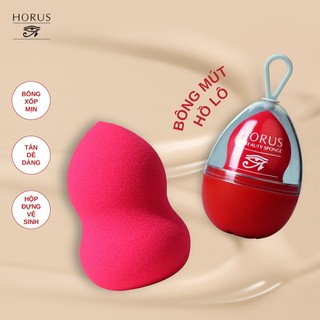 [HÀNG QT KHÔNG BÁN] Combo makeup Horus (chì mày + mút trang điểm)