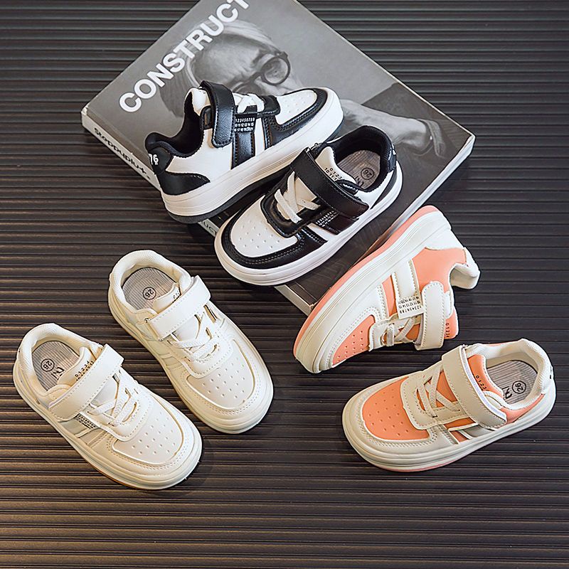 Giày Thể Thao Vải Canvas Đế Bằng Chống Trượt Thoáng Khí Thời Trang Xuân Thu Cho Bé
