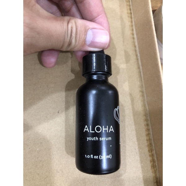Honua Skincare, Aloha Youth Serum | Chăm sóc da thực vật tiềm năng | Serum chống lão hóa, làm sáng, dưỡng ẩm, chống oxy