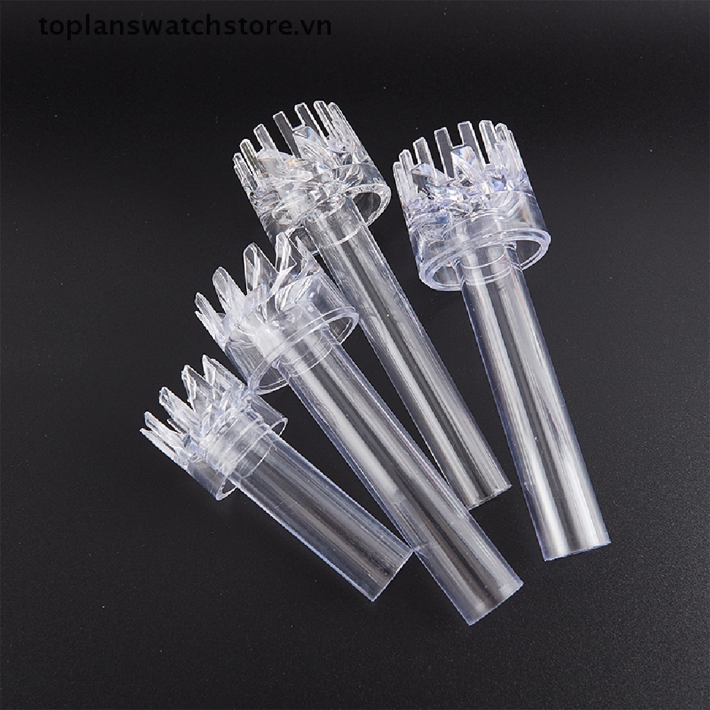 Ống Lọc Nước Bể Cá Bằng Acrylic Hình Hoa Lily Xoay Được Tiện Dụng