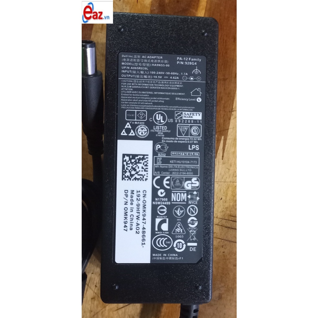 Sạc  Adapter Dell 19.5v-4.62A