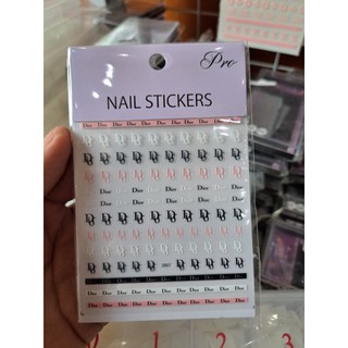 Hình dán móng tay thương hiệu - Stick trang trí móng