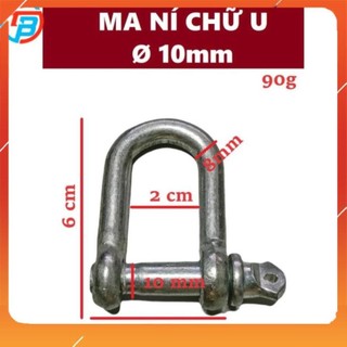 Ma ní chữ u cáp thép thái bình vinàn