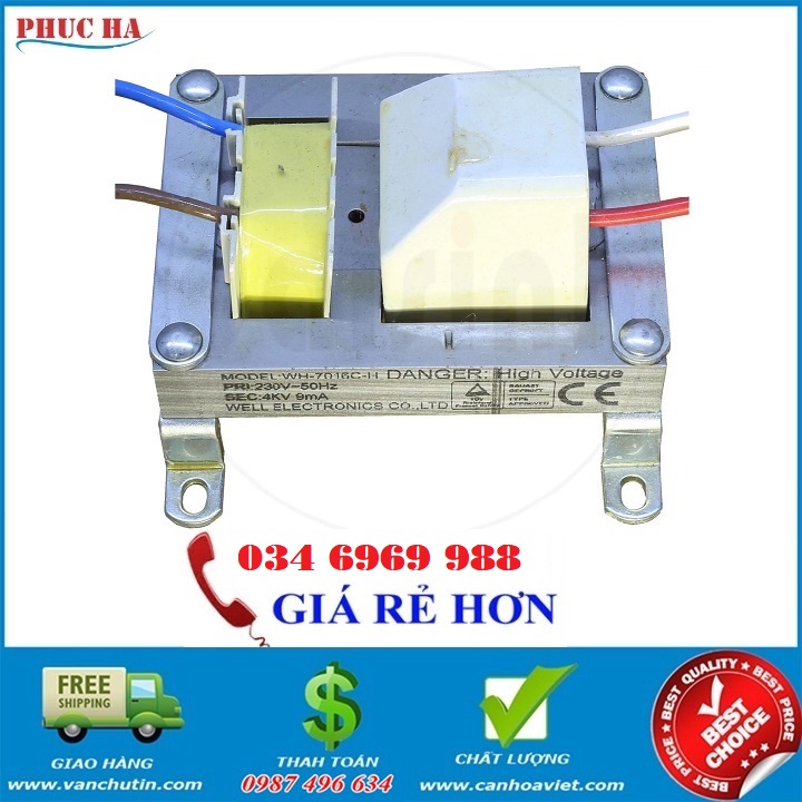 Biến áp sử dụng cho đèn diệt côn trùng