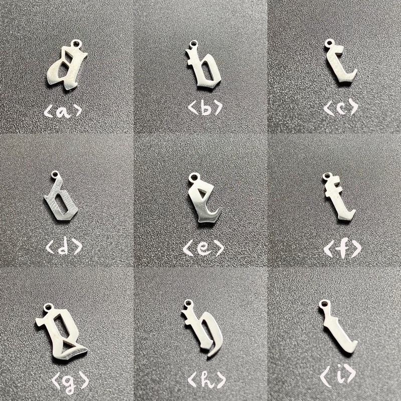 Charm chữ Lẻ - không kèm dây Madde