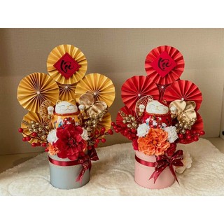 cành đào đông đỏ (5 nhánh)