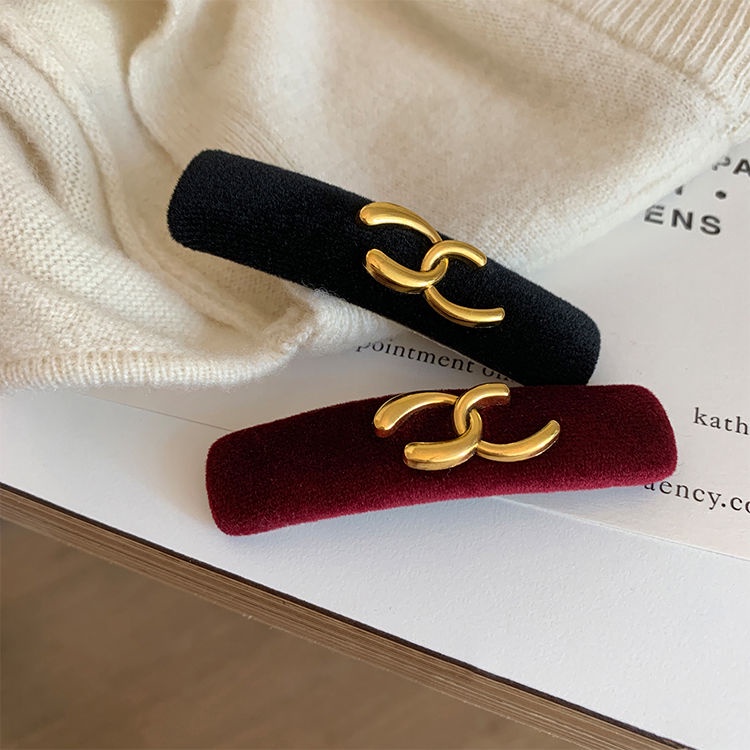 Kẹp Tóc Nhung Phong Cách retro Thu Đông Mới 2022