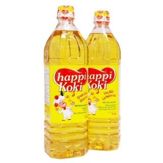 Dầu Ăn An Long Happi KoKi Chai 1 Lít