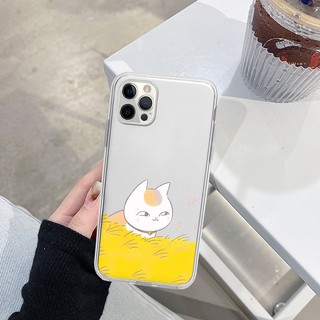 Ốp BVC iphone mèo mặt tròn trên nền cỏ vàng vuông chống sốc 6/6plus/6s/6splus/7/7plus/8/8plus/x/xr/xs/11/12/13/pro/mtrên