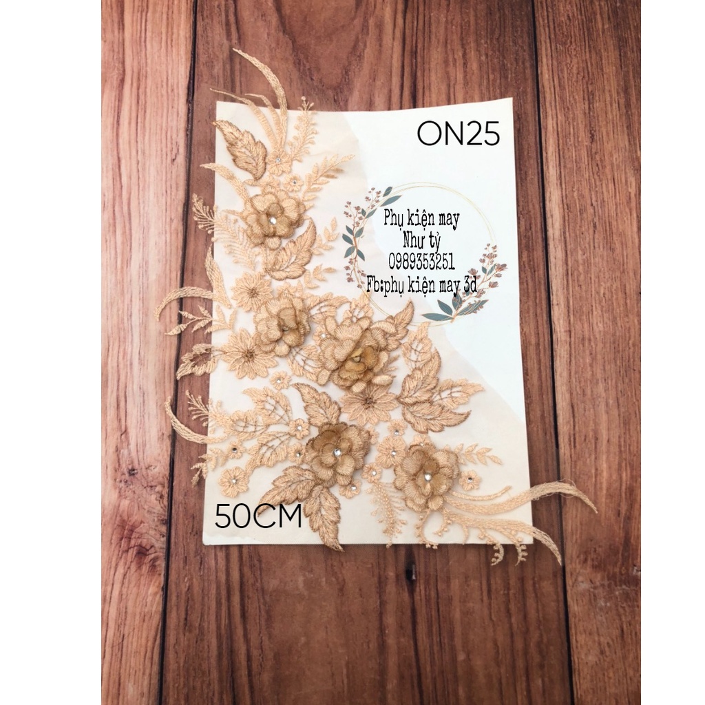 Ren chỉ thêu đắp xinh xắn 50cm