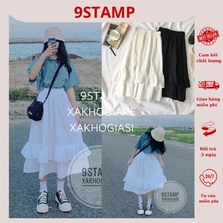 (SẴN-HÌNH THẬT) Chân váy dài ulzzang bèo tầng