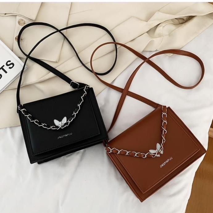 Túi Đeo Vai Họa Tiết Bướm Xinh Xắn Thời Trang