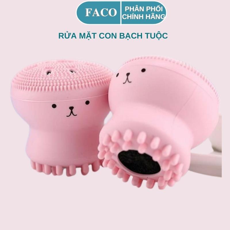 Cọ Rửa Mặt Hình Bạch Tuộc Tiện Ích Faco