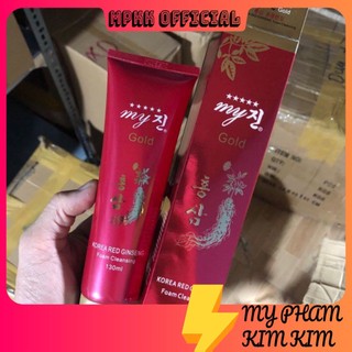 Hàng NEW Sữa rửa mặt nhân sâm đỏ My Gold- về hàng lại (HOT TREND)