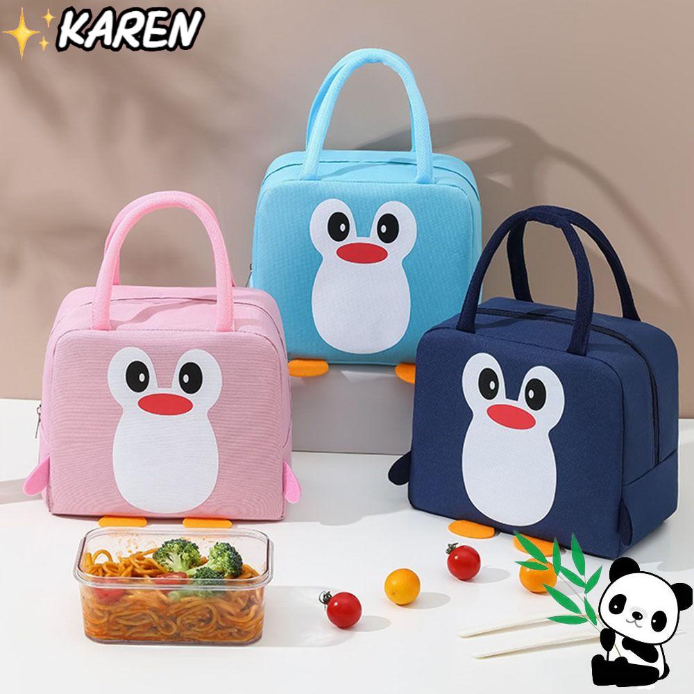 Túi Đựng Hộp Cơm Trưa Giữ Nhiệt Di Động Tiện Dụng Cho Học Sinh / Dã Ngoại