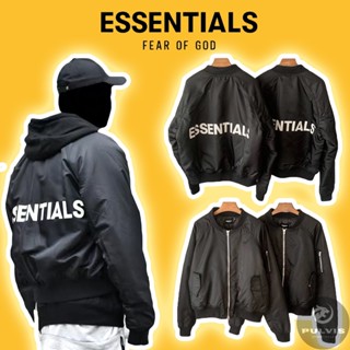 [Mirror Quality] - Áo Bomber Jacket FOG Fear Of God ESSENTIALS Raglan, Áo Khoác Bomber ESSENTIALS