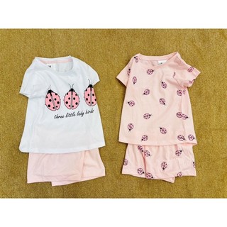 [ẢNH THẬT]Bộ cộc cotton bé gái HM Elsa, Pony