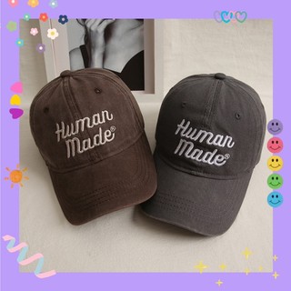 Nón kết unisex vải kaki mềm thêu 🧢 human made