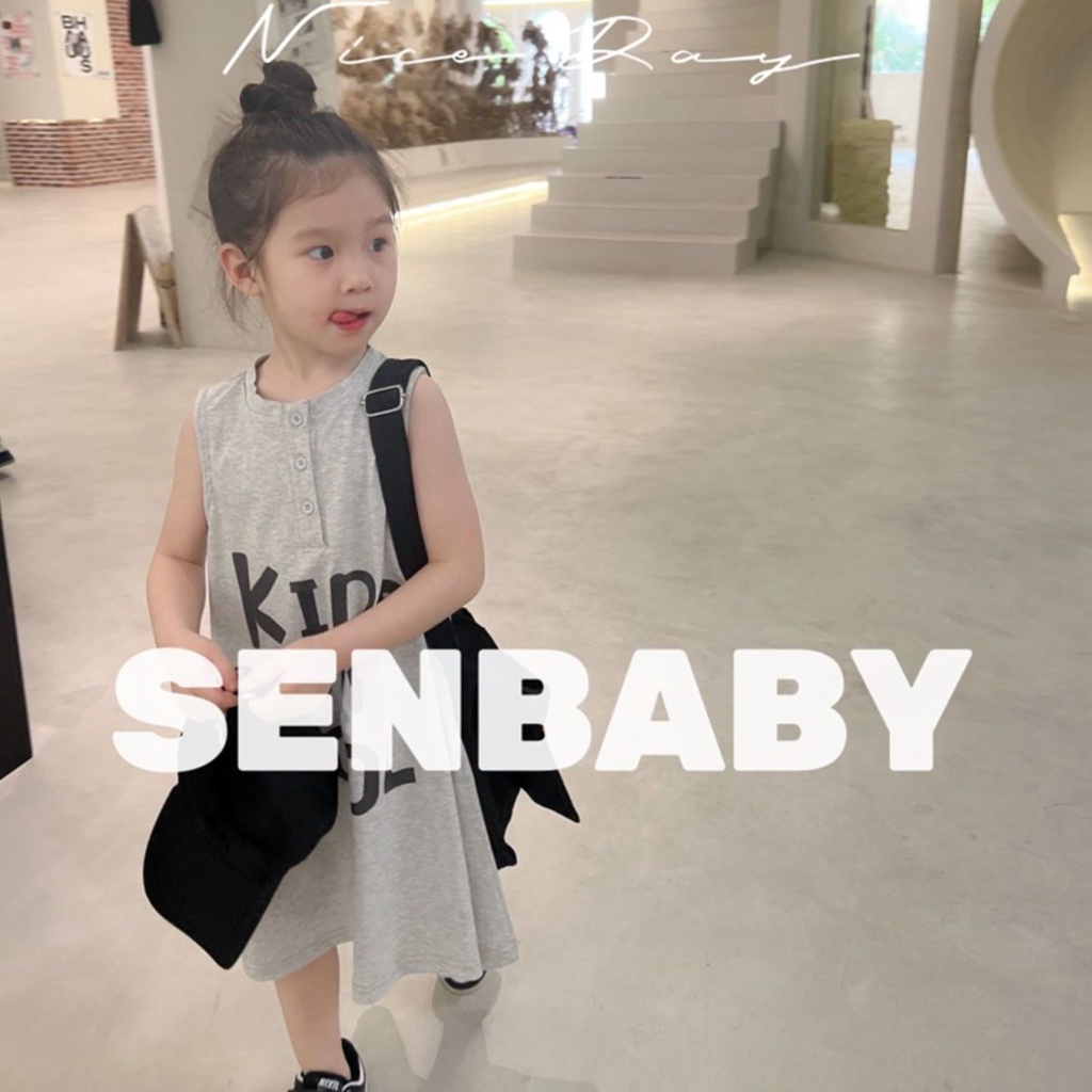 Áo Thun 100% Cotton Tay Ngắn Phong Cách Hàn Quốc Thời Trang Mùa Hè Cho Bé Gái