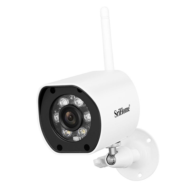 Camera 5MP siêu nét wifi Srihome có màu ban đêm - đàm thoại 2 chiều SH034 Tặng thẻ 64G