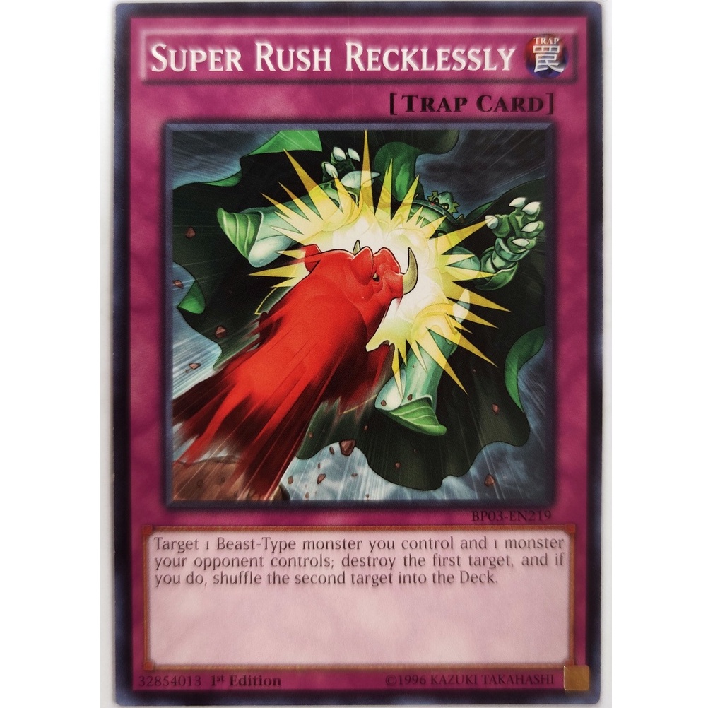 [Thẻ Yugioh] Super Rush Recklessly |EN| Common
