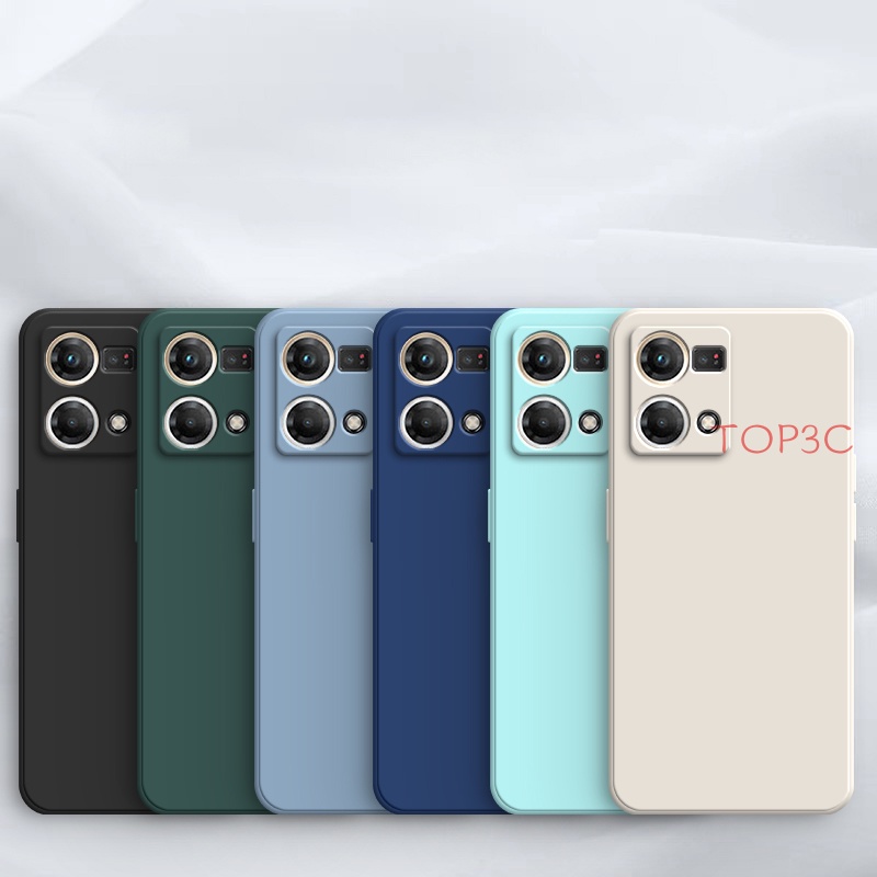 Ốp Điện Thoại Tpu Màu Trơn Cho Oppo Reno 7 4G / Reno 8 4G / Reno 6Z / 6 / 7 / 7z / 7 Pro / Reno 8z YT