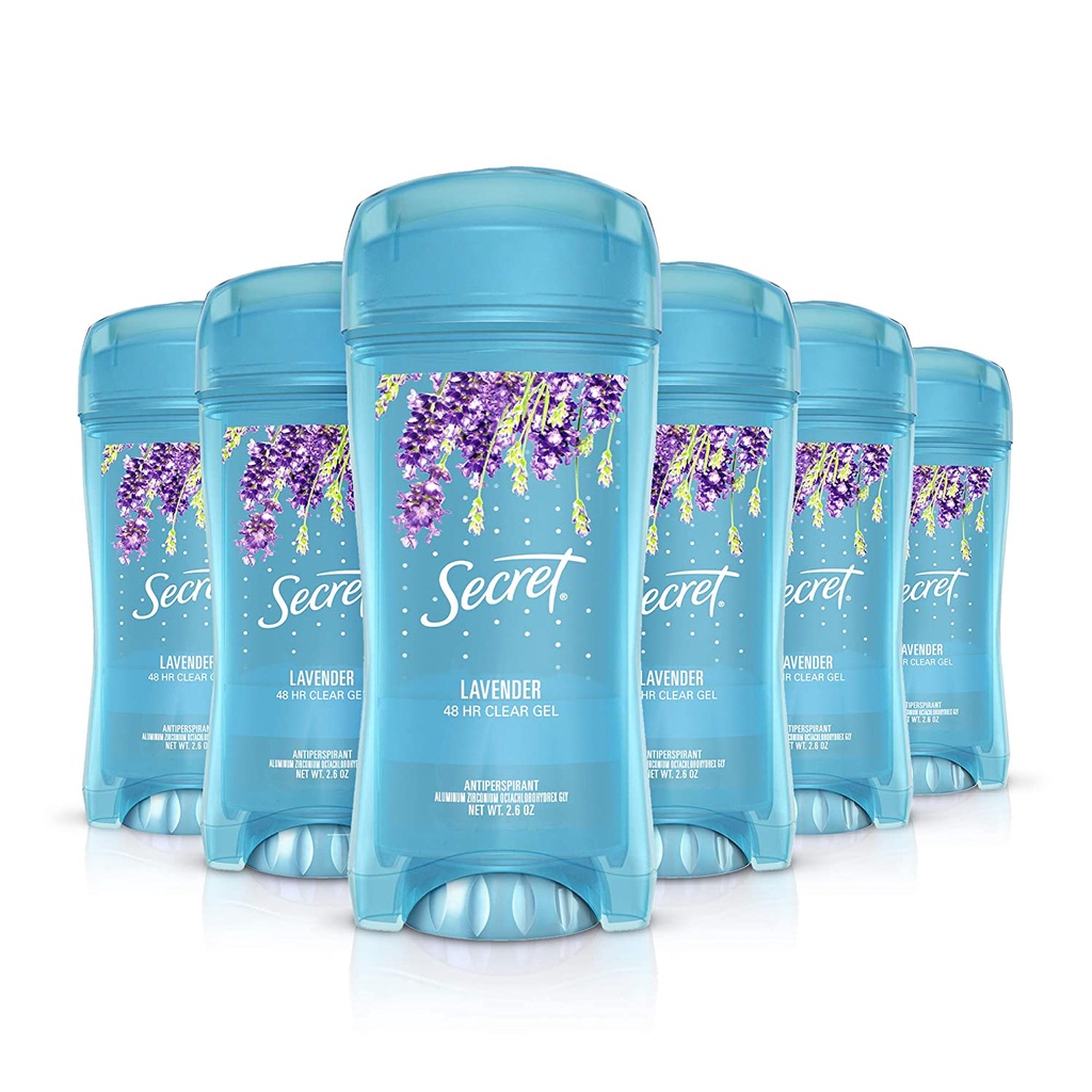 Gel khử mùi SECRET Mỹ giảm tiết mồ hôi  khô thoáng cho nữ