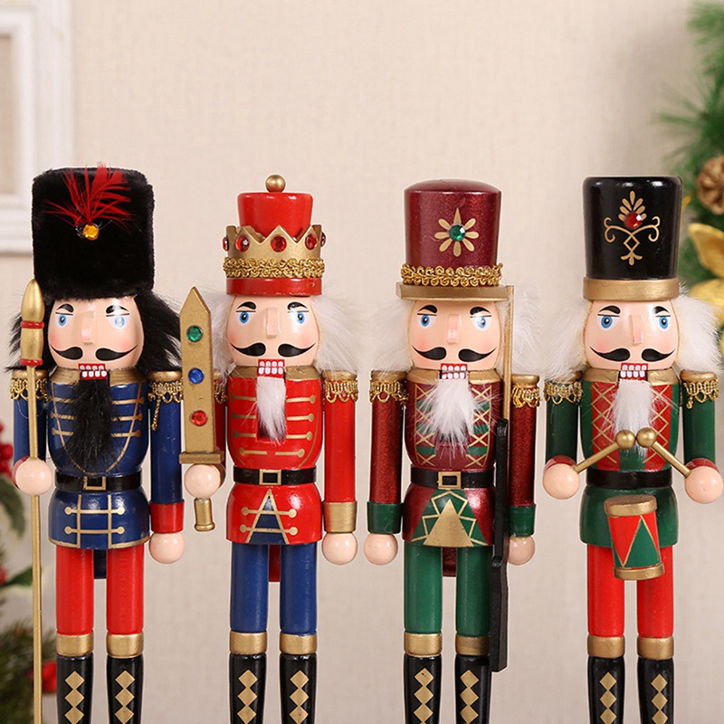 Set 4 Mô Hình Trang Trí Cây Thông Noel