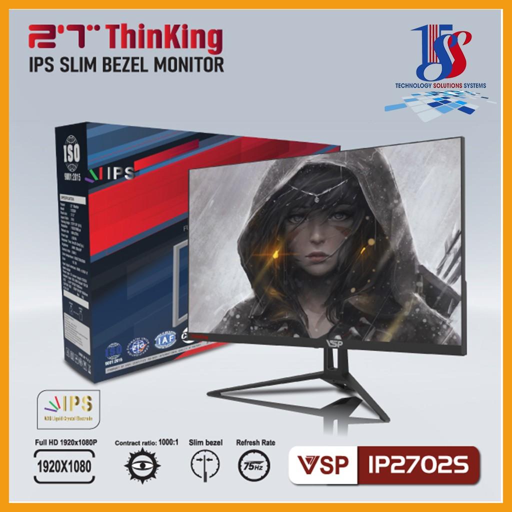 Màn hình VSP IPS Thinking 27inch tràn viền IP2702S 75hz - sản phẩm lý tưởng cho văn phòng và game ne