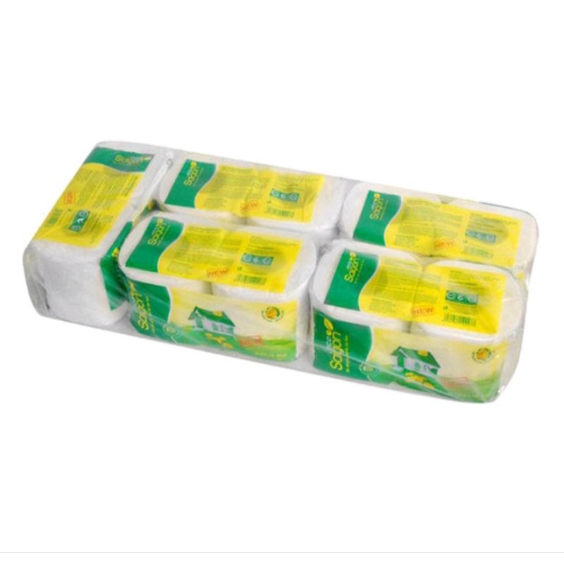 Lốc 10 cuộn giấy vệ sinh Sài Gòn Eco 2 New - 178