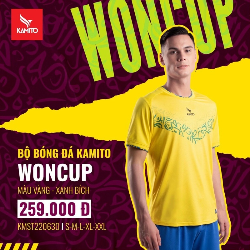 Áo bóng đá KAMITO WONCUP