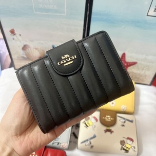 [2 mau /ví coach nữ mini❗️full box và túi giấy làm quà