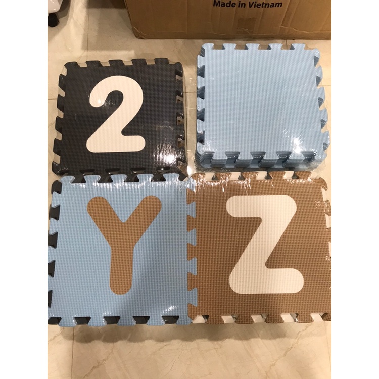 THẢM XỐP CHO BÉ SMILE PUZZLE - KHÔNG MÙI - TIÊU CHUẨN CHÂU ÂU