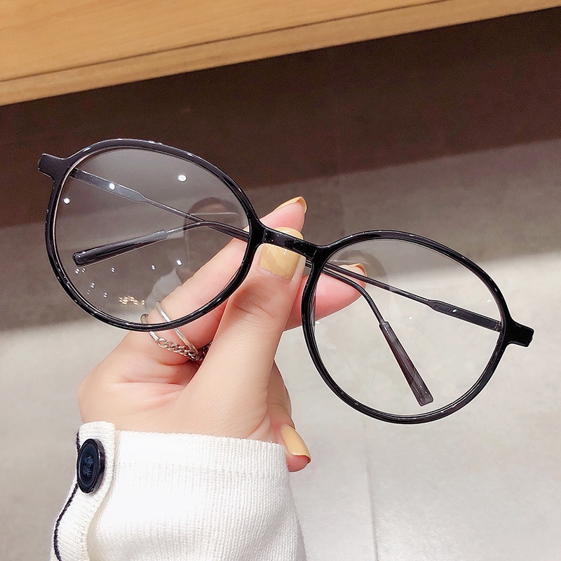 Mắt Kính Gọng Tròn Phong Cách Vintage Thời Trang Cho Nữ