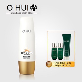 Kem Chống Nắng Ohui Perfect Sun Black SPF50+ PA+++ 50ml; Bộ Ohui xanh