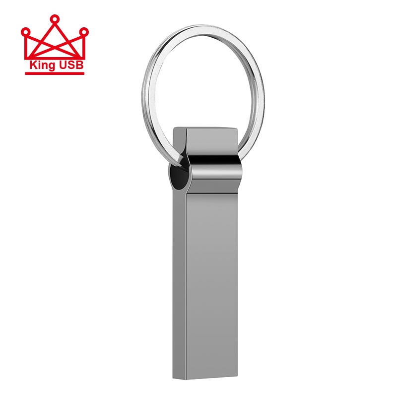 Ổ Đĩa flash usb 64GB 32GB 16GB 8GB 4GB 4GB 128GB Bằng Kim Loại Chống Thấm Nước Màu Bạc