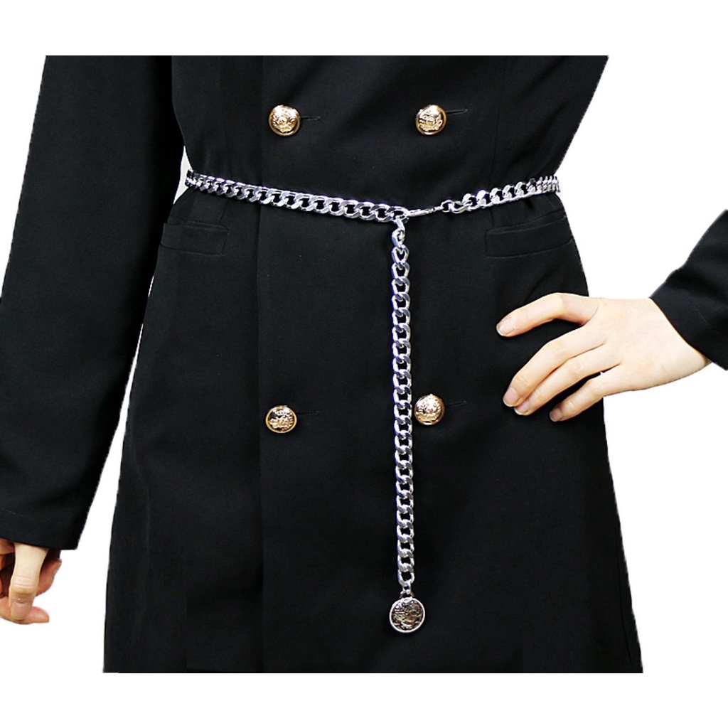 Đai váy Belt xích đơn 2 màu HOT HIT