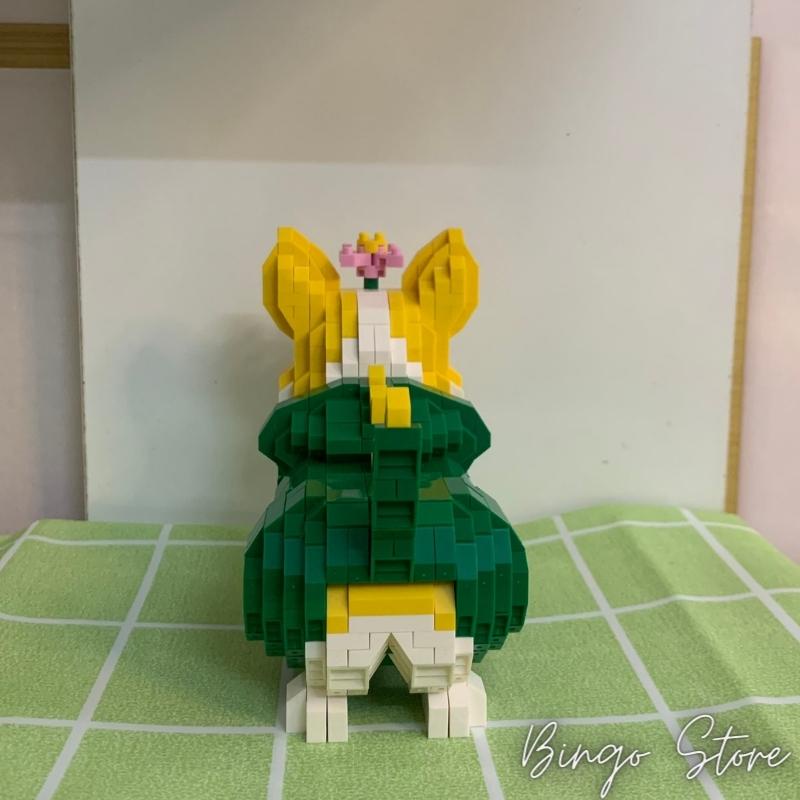 MÔ HÌNH LẮP RÁP CHÓ CORGI 815 CHI TIẾT