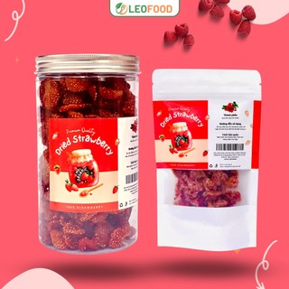 Dâu tây sấy dẻo leofood chua ngọt