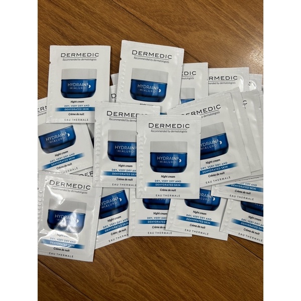Kem dưỡng ban đêm dành cho da khô Dermedic Hydrain3 Hialuro Night Cream 1,5g-  Dr.Lâm Vũ Yến