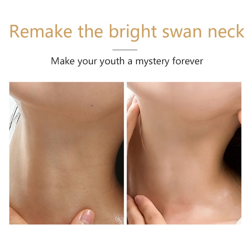 1 Mặt Nạ Sữa Dê / Collagen Dưỡng Ẩm Chống Nếp Nhăn Làm Săn Chắc Da Vùng Cổ Và Làm Trắng Da Chống Lão Hóa