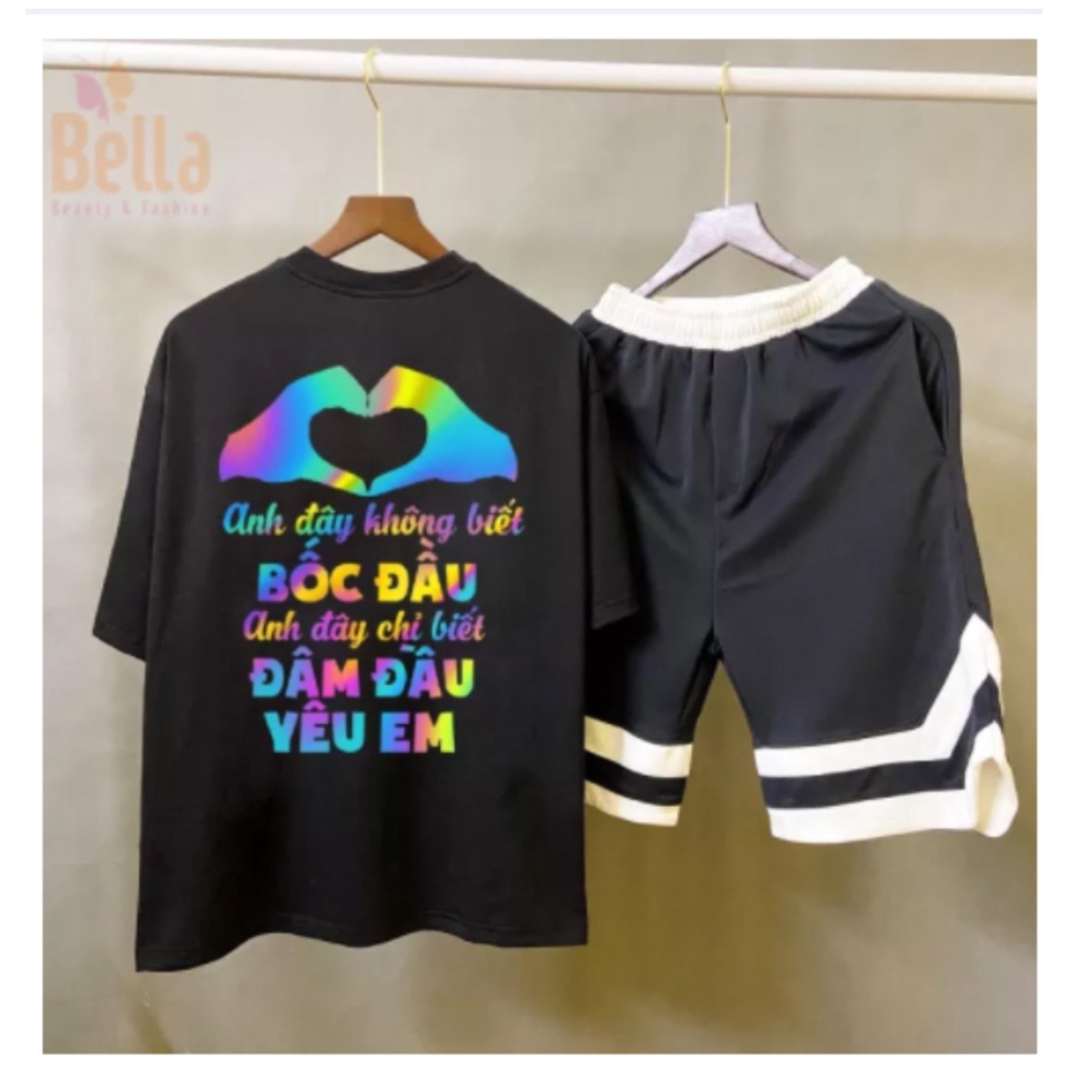 SÉT ÁO PHẢN QUANG 7 MÀU KÈM QUẦN V