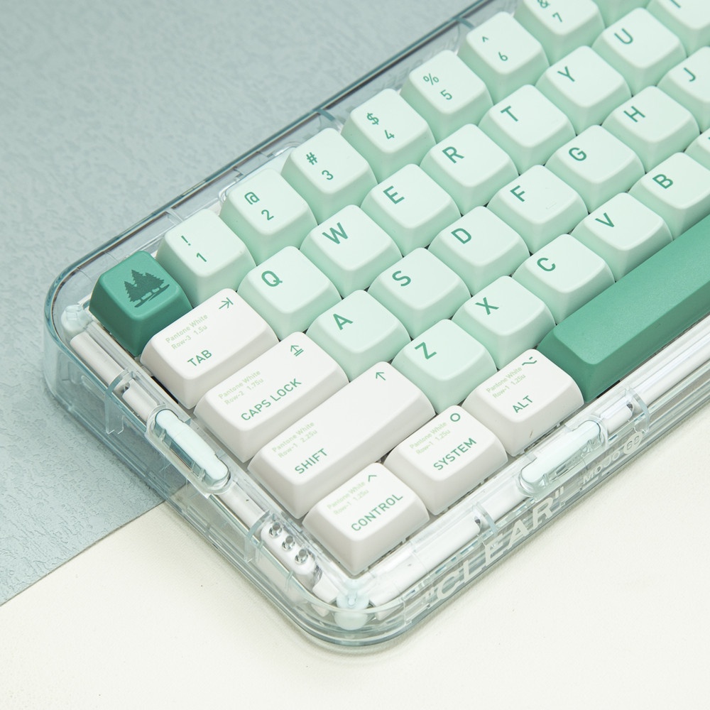 Lost Forest Keycaps MDA Profile Xanh Anime PBT Dye Sub Bàn phím cơ Keycap
