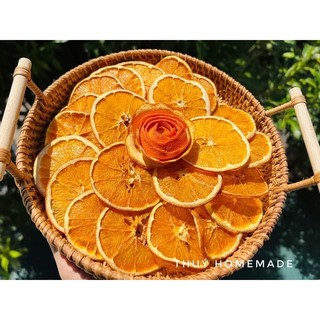 500gr Cam vàng óng sấy khô Trang trí decor, cây thông noel, làm bánh sinh nhật