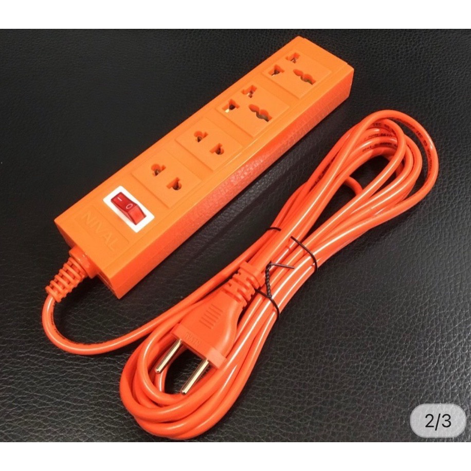 Ổ cắm điện 4 ngả 4m, ổ cắm chống chịu tải