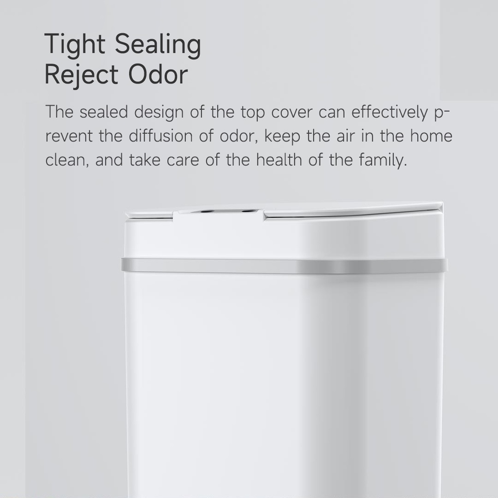Xiaomi Youpin Thùng rác   Gipin cảm ứng thông minh sức chứa 12L 0.3 giây phản hồi tiện lợi