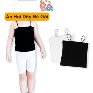 Áo Hai Dây Bé Gái Form Ống Ôm Body Cực Yêu BabyBoo - PiBo Store